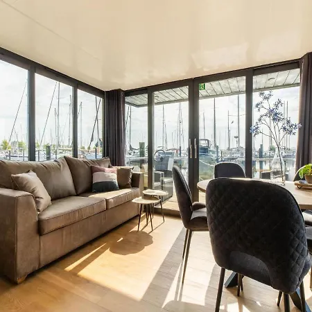 Houseboat In Marina *