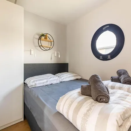 Houseboat In Marina *