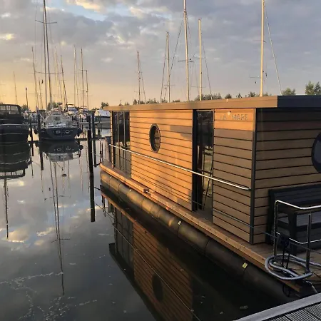 Houseboat In Marina Volendam
